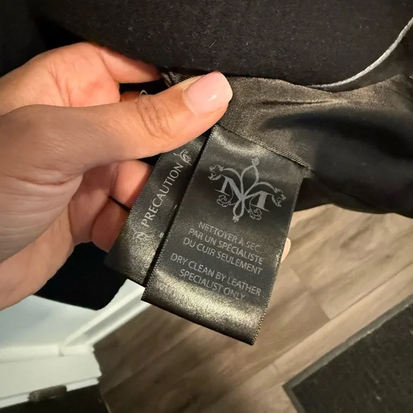 Mackage Diana Tulip Peacoat, Black XS - Picture 10 of 11